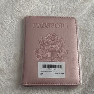 Pink Passport Holder